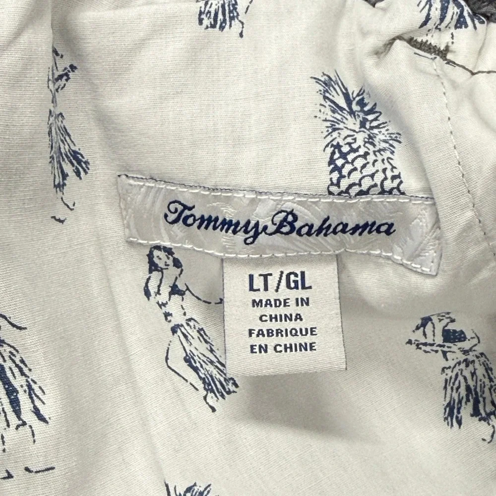 Tommy Bahama Bahama Survivor Cargo Shorts Mens LT Fog Gray NWT Large Tall